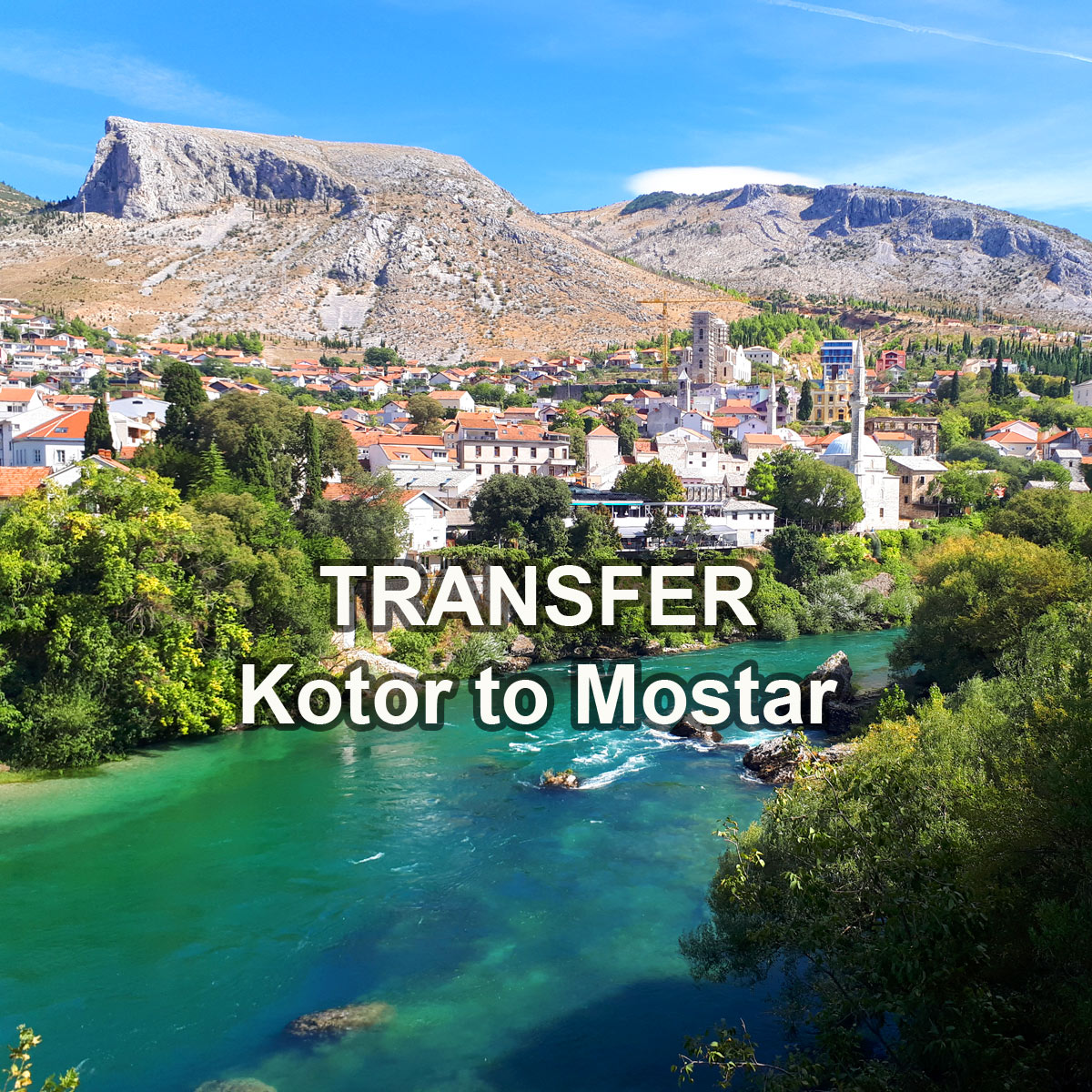 Driving from Kotor to Mostar by Private Transfer Triprovider
