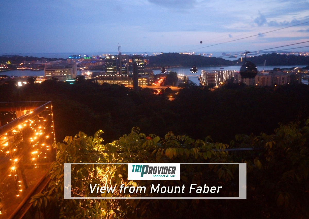 Triprovider Sentosa Cable Car Mount Faber