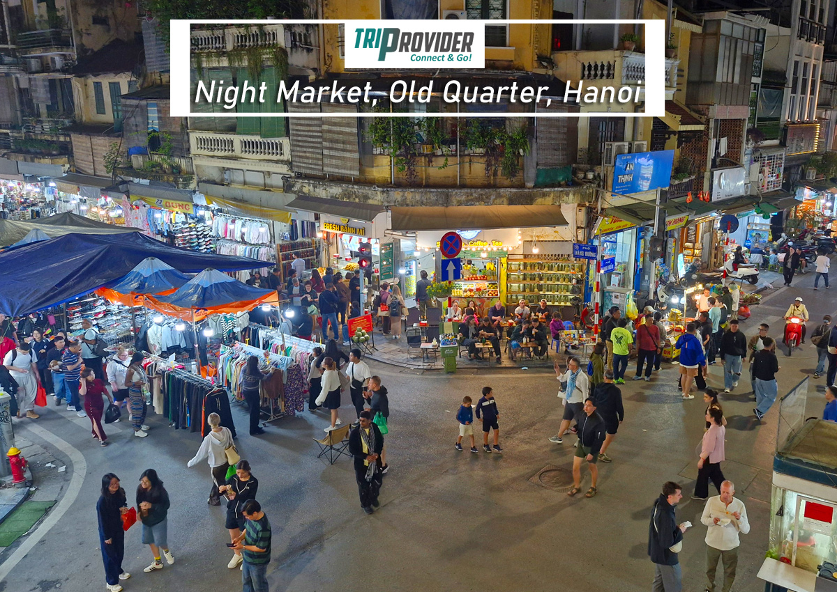 Triprovider-Dong-Xuan-Night Market Hanoi Vietnam